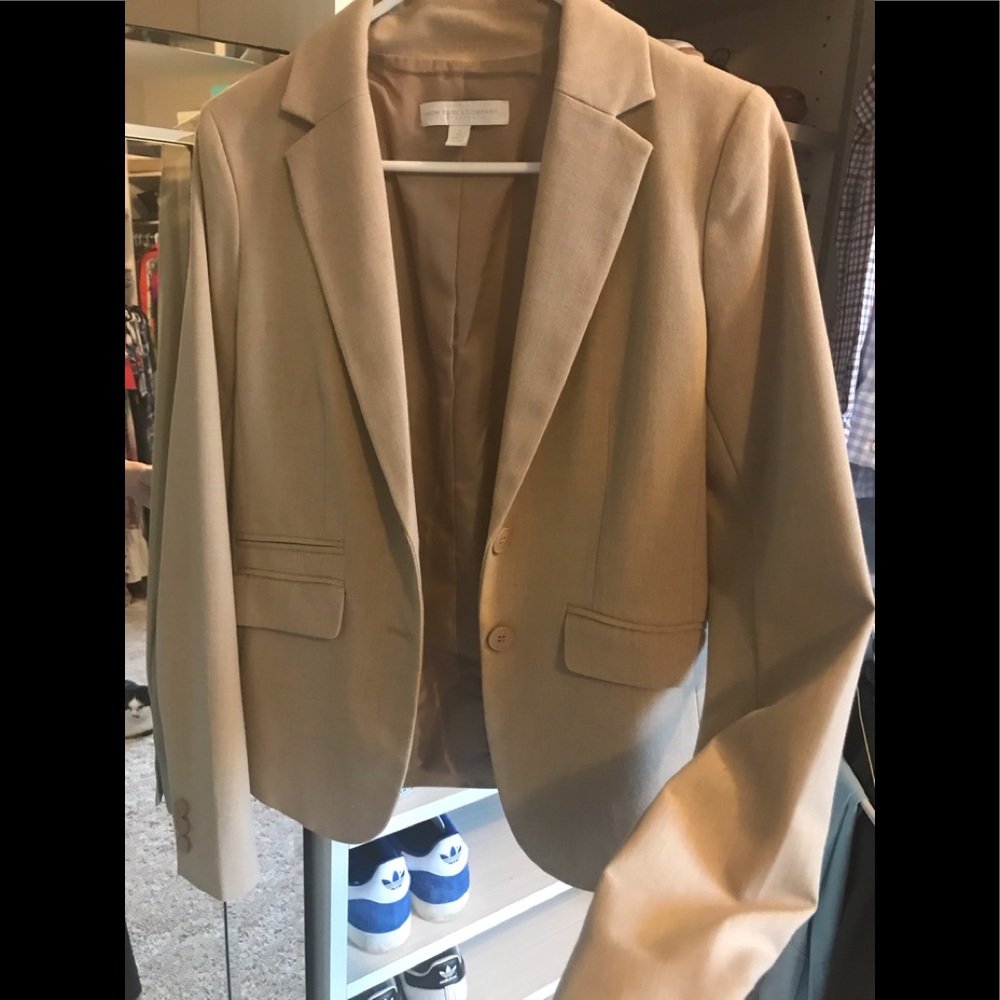 Cream blazer